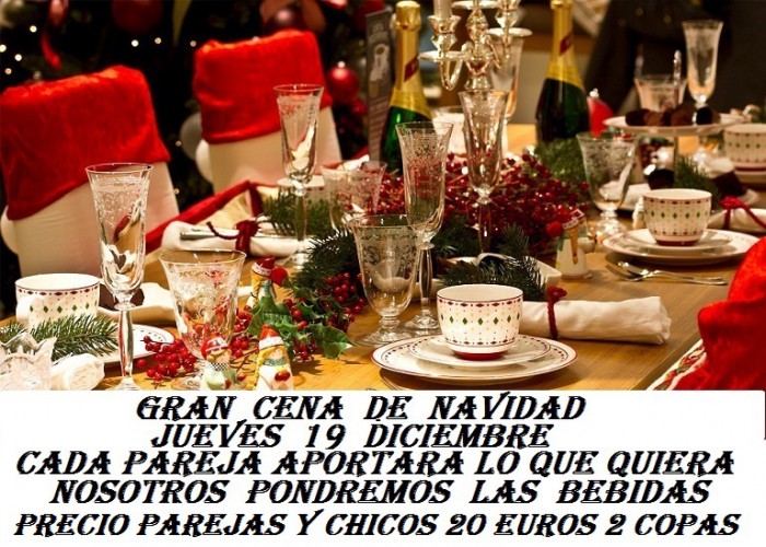 GRAN CENA NAVIDAD